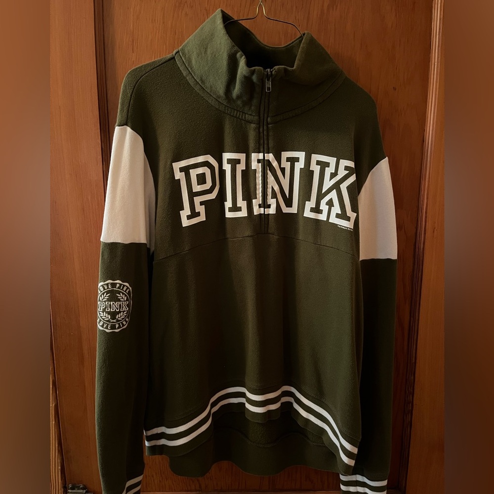PINK LS Quarter Zip